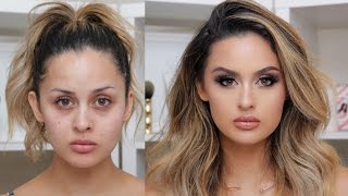 FULL COVERAGE GLAM MAKEUP TUTORIAL [upl. by Snell]