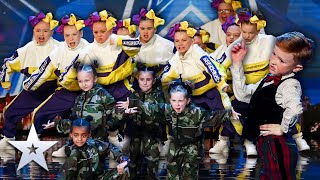 CUTE but extremely SASSY kid dancers  Auditions  Britains Got Talent [upl. by Eimar]