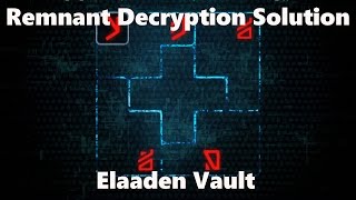 Mass Effect Andromeda Elaaden Vault Decryption Puzzle Solution [upl. by Lemieux723]