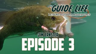 Leech Lake Area Smallmouth Bass Fishing  THE GUIDE LIFE WITH LOA  Jim Ernster [upl. by Laux849]