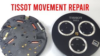 Tissot Watch Movement Repair [upl. by Aneeram]