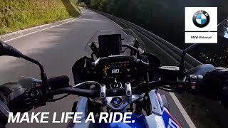 BMW R 1250 GS First Ride MotoVlog [upl. by Neztnaj]