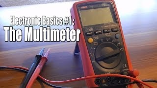 Electronic Basics 1 The Multimeter [upl. by Nonnaehr]