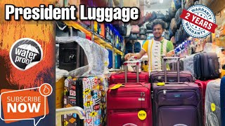 President Luggage Price in Bd  President Luggage Review 2022 [upl. by Llennaj]