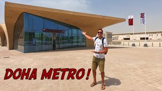 Doha Metro Qatar Rail Opening [upl. by Intihw]