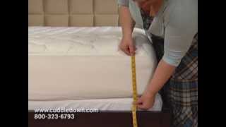 How To Measure Your Bed For A Fitted Sheet [upl. by Ogu]