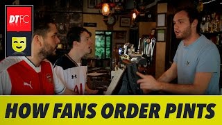 How Premier League clubs order a pint in 90 seconds  Ft Man United Man City and Arsenal [upl. by Kramlich]