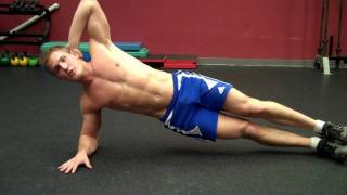 How To Side Oblique Crunch [upl. by Icaj]