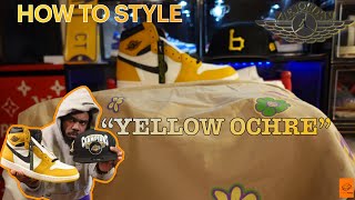 HOW TO STYLE JORDAN 1 YELLOW OCHRE [upl. by Erme]