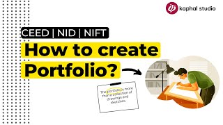 How to Create Portfolio  CEED  UCEED  NIFT  NID [upl. by Sainana180]