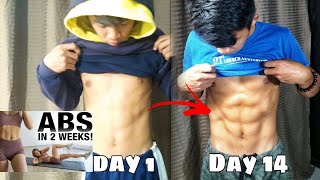 I tried Chloe Ting 2 week shred Challenge  Abs Workout [upl. by Einattirb588]