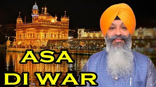 Sampuran Asa De War Bhai Ravinder Singh Ji Darbar Sahib  13Oct2018 Paschim Vihar Delhi [upl. by Lledrac]