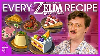 We made all 78 Breath of the Wild recipes in one day  Unraveled [upl. by Leirrad450]