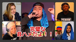 Umallow vs Skainê戦極MCBATTLE【海外の反応まとめ】 [upl. by Gonzalez]