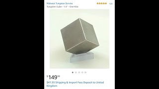 Tungsten cube review [upl. by Rubel218]