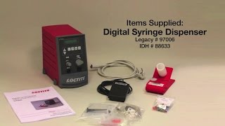 LOCTITE Adhesives Training Movie Precision Syringe Dispensing System 97006 [upl. by Philis]