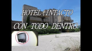 HOTEL INTACTO CON TODO DENTRO lugares abandonados urbex [upl. by Ewer]