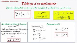 Décharge dun condensateur [upl. by Pineda]