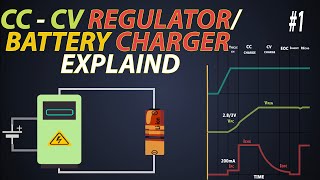 How does a Battery Charger work CCCV Battery Charging  CCCV regulator  Liion cell charger [upl. by Arluene32]