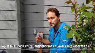 DIY Low Voltage Landscape Lighting Transformer [upl. by Teuton994]