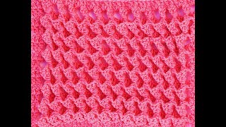 Punto 3 D a crochet muy fácil y rápido [upl. by Casandra598]