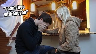 BREAK UP PRANK ON BOYFRIENDHE CRIES [upl. by Shamus81]