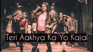 Teri Aakhya Ka Yo Kajal  ONE TAKE  Tejas Dhoke Choreography  Dancefit Live ​ [upl. by Heiner693]