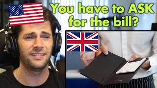 American Reacts to Mistakes Americans Make in the UK Part 1 [upl. by Eyllek238]