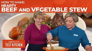 How to Make the Best Hearty Beef and Vegetable Stew [upl. by Ayamat410]