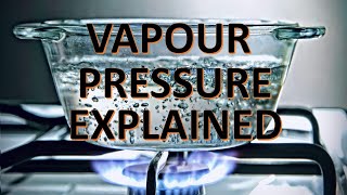 vapor pressure explained [upl. by Ecinrahs55]