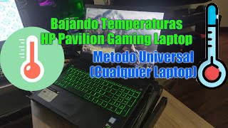 Bajando Temperaturas HP Pavilion Gaming Laptop [upl. by Ashti674]