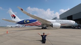 The Complete Review of Malaysia Airlines A350 [upl. by Anahsit648]