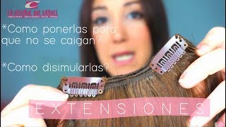 EXTENSIONES CLIP  Cómo ponerlas [upl. by Hallvard]