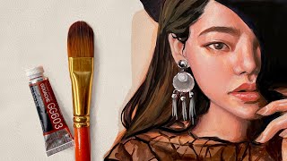 GOUACHE FOR BEGINNERS  tools blending tips and more [upl. by Murdocca100]