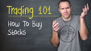 Trading 101 How to Buy Stocks [upl. by Anneyehc]