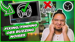 OBS STUDIO HOW TO FIX ANY BUZZING NOISE [upl. by Htrahddis721]