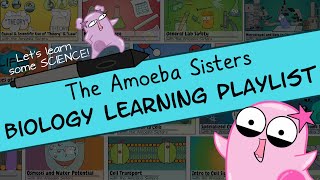 Amoeba Sisters Biology Learning Playlist Introduction [upl. by Leal]