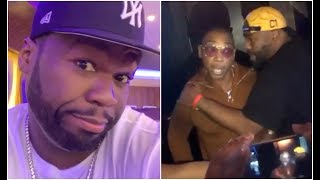 50 Cent Responds To Irv Gotti Ja Rule After Confrontation At NY Club [upl. by Htrowslle]