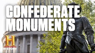 The History of Confederate Monuments in the US  History [upl. by Zorine]