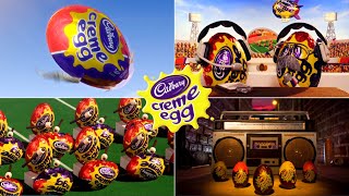 All Cadbury Creme Eggs Release The Goo Funny Commercials EVER [upl. by Schaffel132]