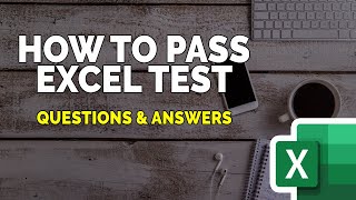 How to Pass Excel Test for Employment [upl. by Nhguaval]