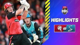 Melbourne Renegades v Adelaide Strikers Match Highlights  BBL14 [upl. by Helman]