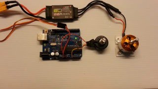 Control Brushless Motor Using Arduino [upl. by Artiek]