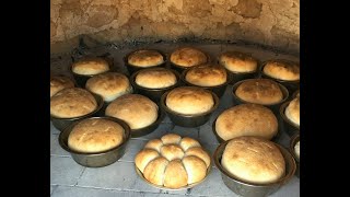 Pueblo Oven Bread Tutorial with Jemez Historic Site [upl. by Nosidam]