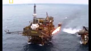 Explosion in the North Sea Piper Alpha Disaster [upl. by Ahsirhcal216]