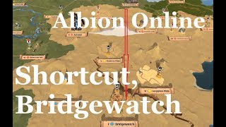 Albion Online  Caerleon to Bridgewatch fast almost safely [upl. by Mosi]