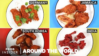 21 Popular Fried Chicken Dishes Around The World  Around The World [upl. by Grey703]