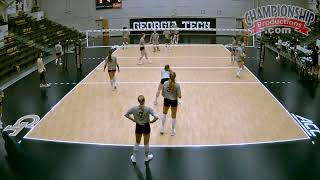 Volleyball Practice Drill to Work on Passing Accuracy [upl. by Nerej111]