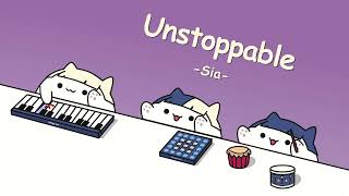 Sia  Unstoppable cover by Bongo Cat 🎧 [upl. by Ramburt]