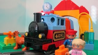 Lego Duplo Train Set Unboxing And Assembly [upl. by Woodcock741]